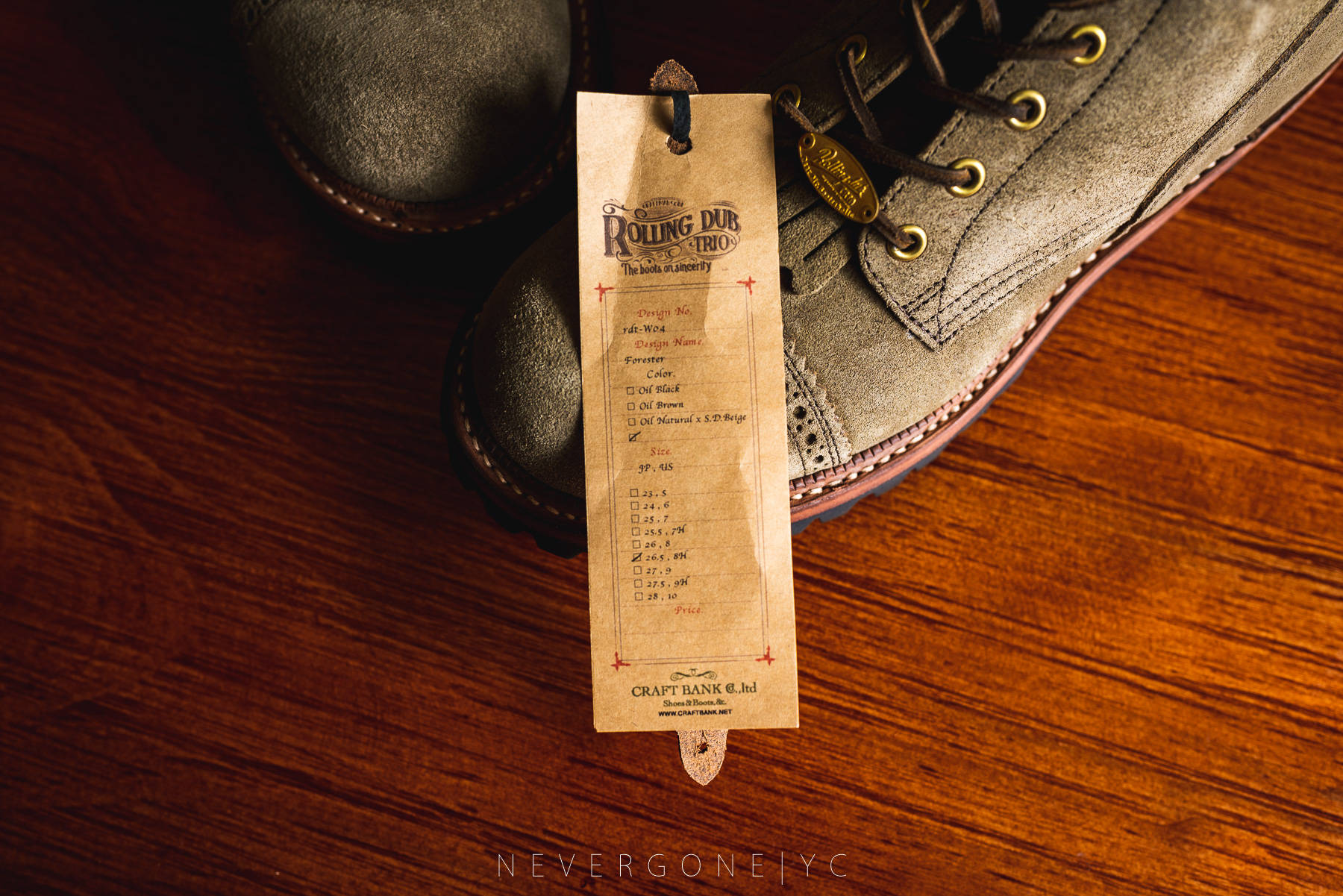 我不是伐木工：日本德永胜也Forester工装靴