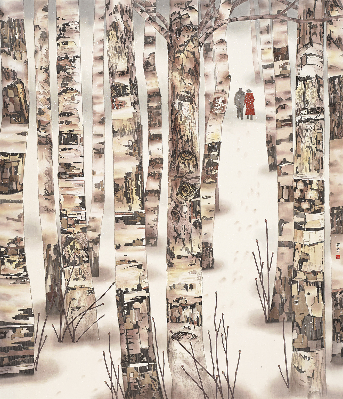 花木本天成 妙手偶得之——著名画家周莲荣寄情于工笔，感悟造化之神奇