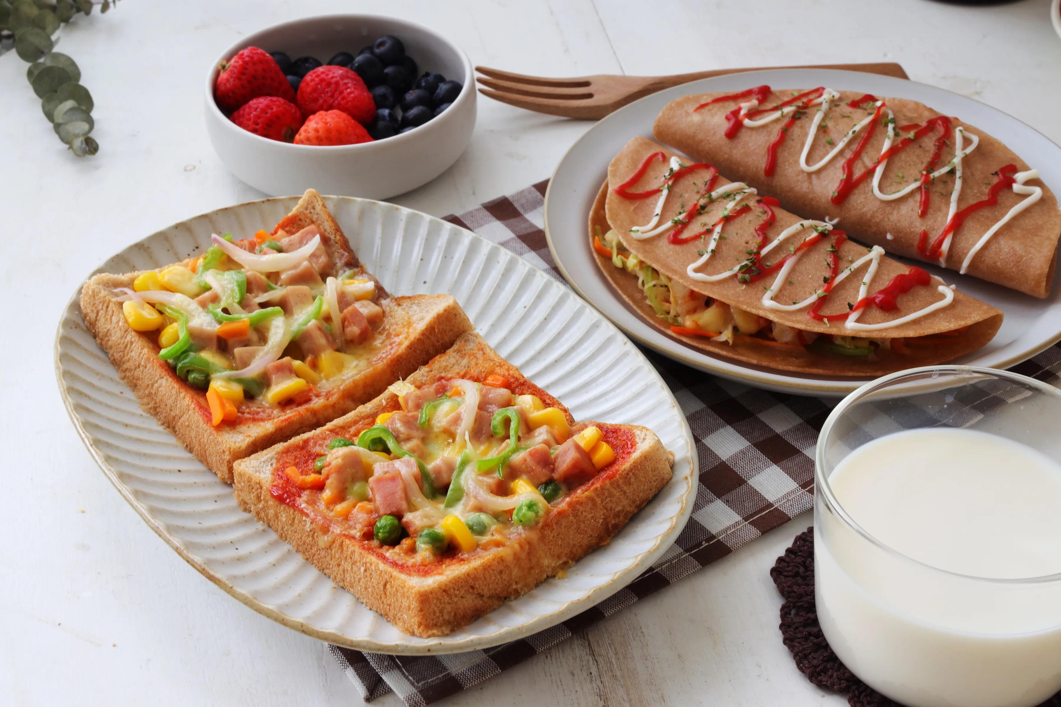 10分鐘就能做好的快手早餐，不用烤箱，不用平底鍋，微波爐就能做