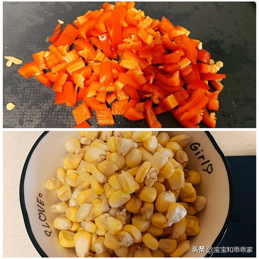 Stir-fried corn with sweet pepper is simple and bright in color, which can appetite, invigorate the spleen and increase appetite