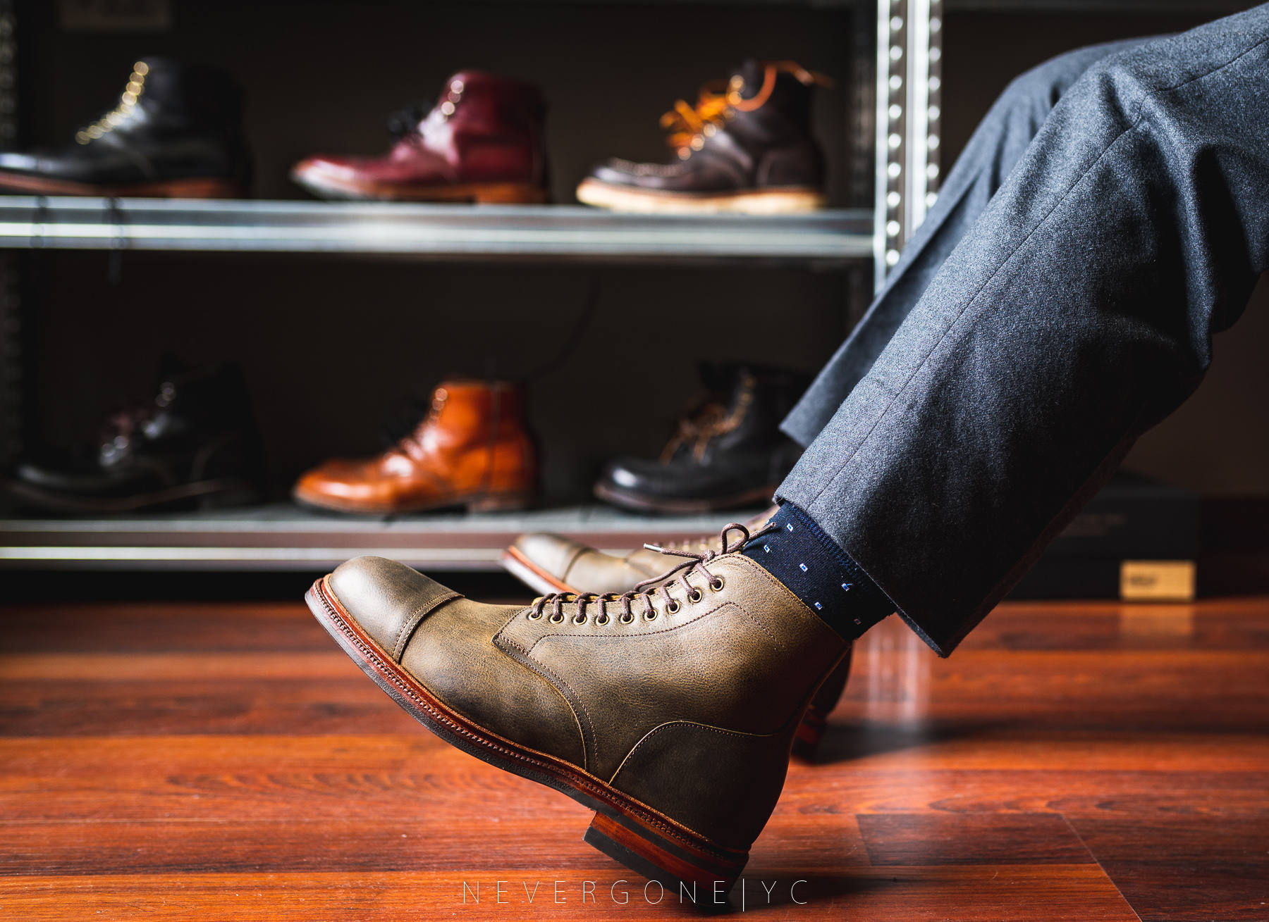 非洲神秘的野性力量——Meermin Kudu Jumper半工装靴