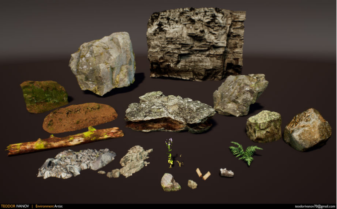 3D建模师干货分享时间到啦，UE4如何制作精美的3D环境？瞅瞅？