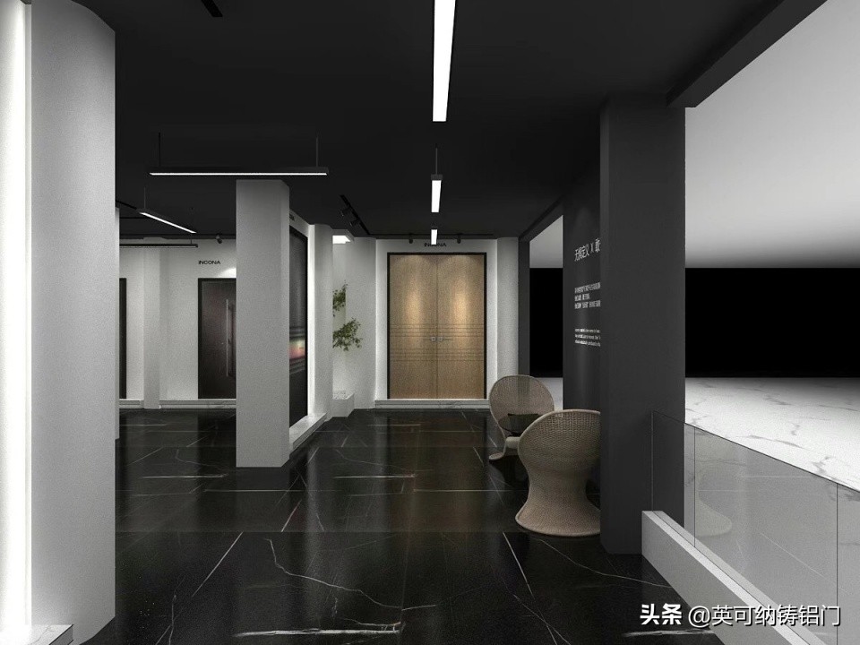 英可纳铸铝门｜入驻长乐居然之家，以轻奢理念塑造理想家居