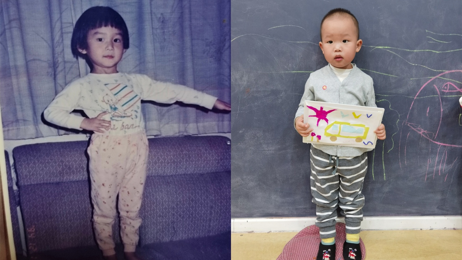 德云社“饼嫂”晒娃引群嘲，烧饼基因太强大，