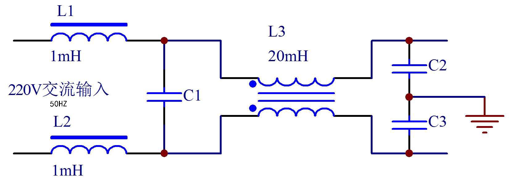 共模电感在电源输入端起什么作用，工频交流电为什么能通过它