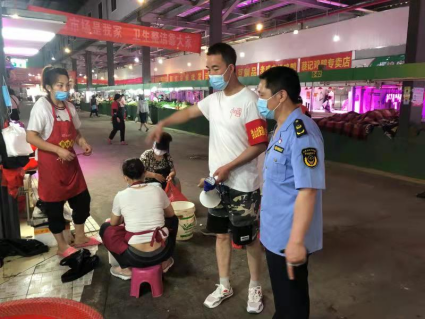 幸福感装满菜篮子 洪山区市场监管局农贸市场环境提升获认可