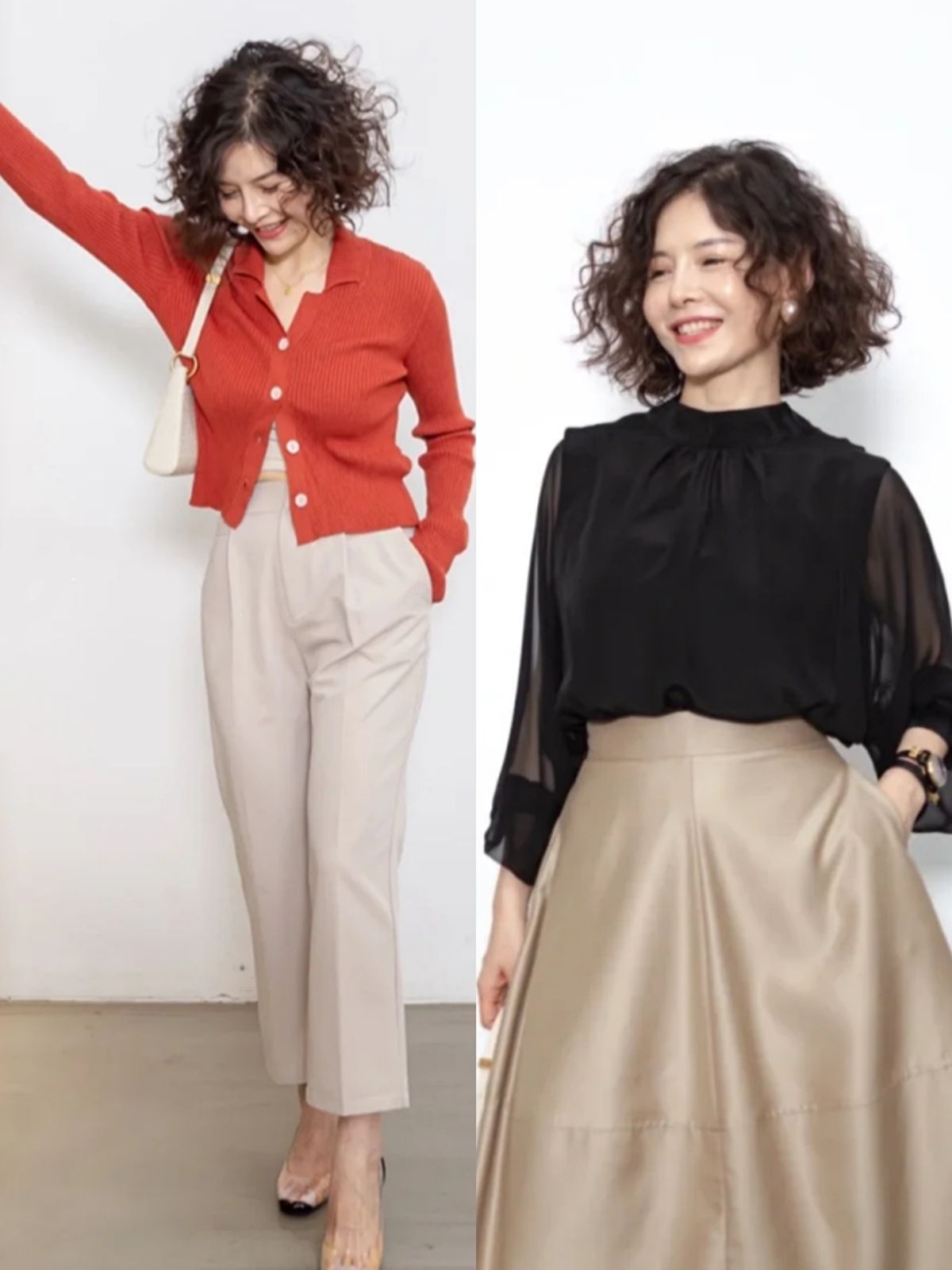 50岁女人衣服不用买太多，入秋后选这3种上衣，时髦洋气又优雅