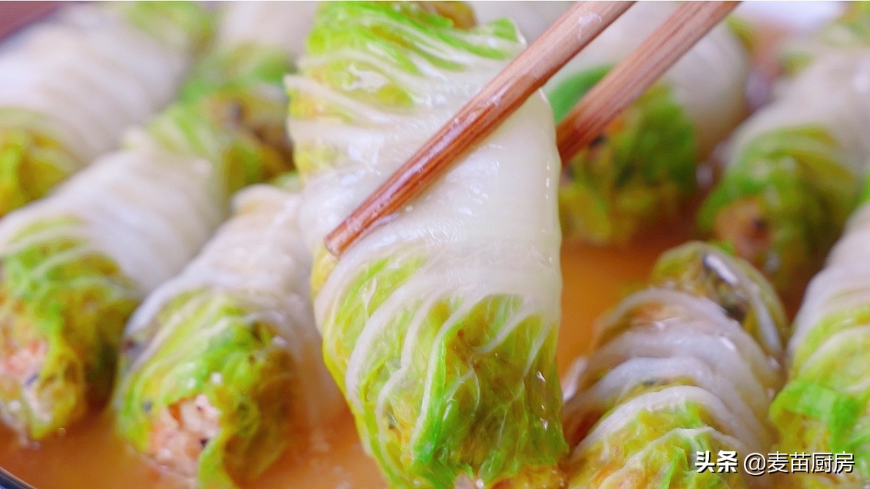 白菜這吃法太鮮嫩了，一層比一層好吃，多汁又美味，老做法教會你