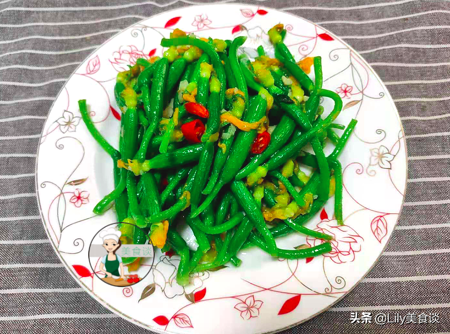圖片[1]-蒜蓉炒黃瓜花做法步驟圖 精神飽滿過夏天-起舞食譜網