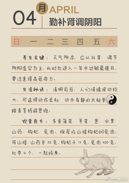 中医养生：每个月的养生方式都会有不同哦，超全的养生知识，收藏-第4张图片-农百科