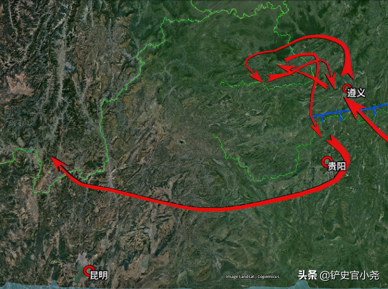 绕晕蒋介石40万大军，毛主席的四渡赤水究竟有多牛？图文详解