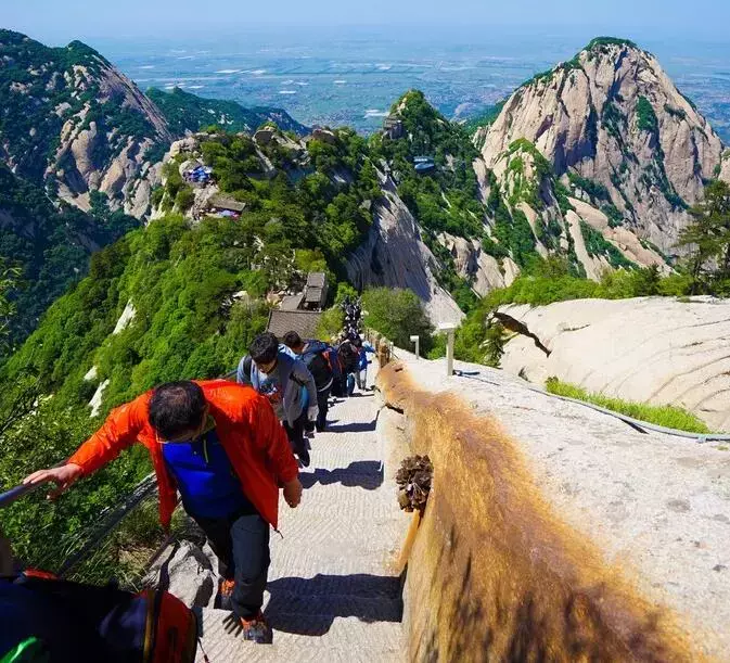 五一假期攀登华山攻略