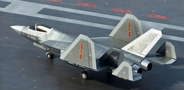 中国隐身舰载机亮相！3.0版海军歼-31 比歼-20更适