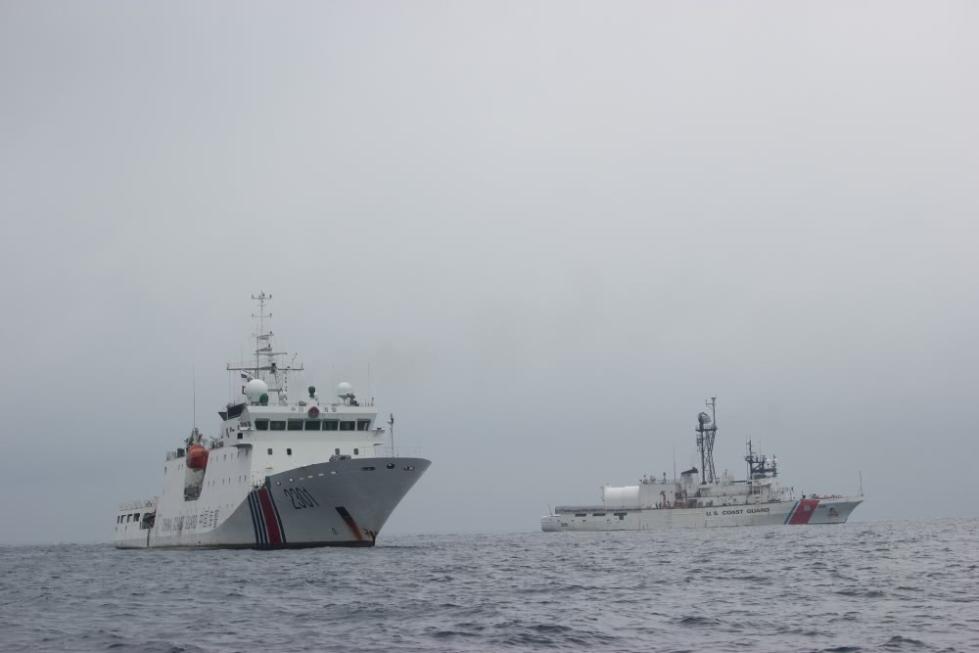 我国海警船在我钓鱼岛领海巡航！只要美日敢开枪，我海警就敢开炮