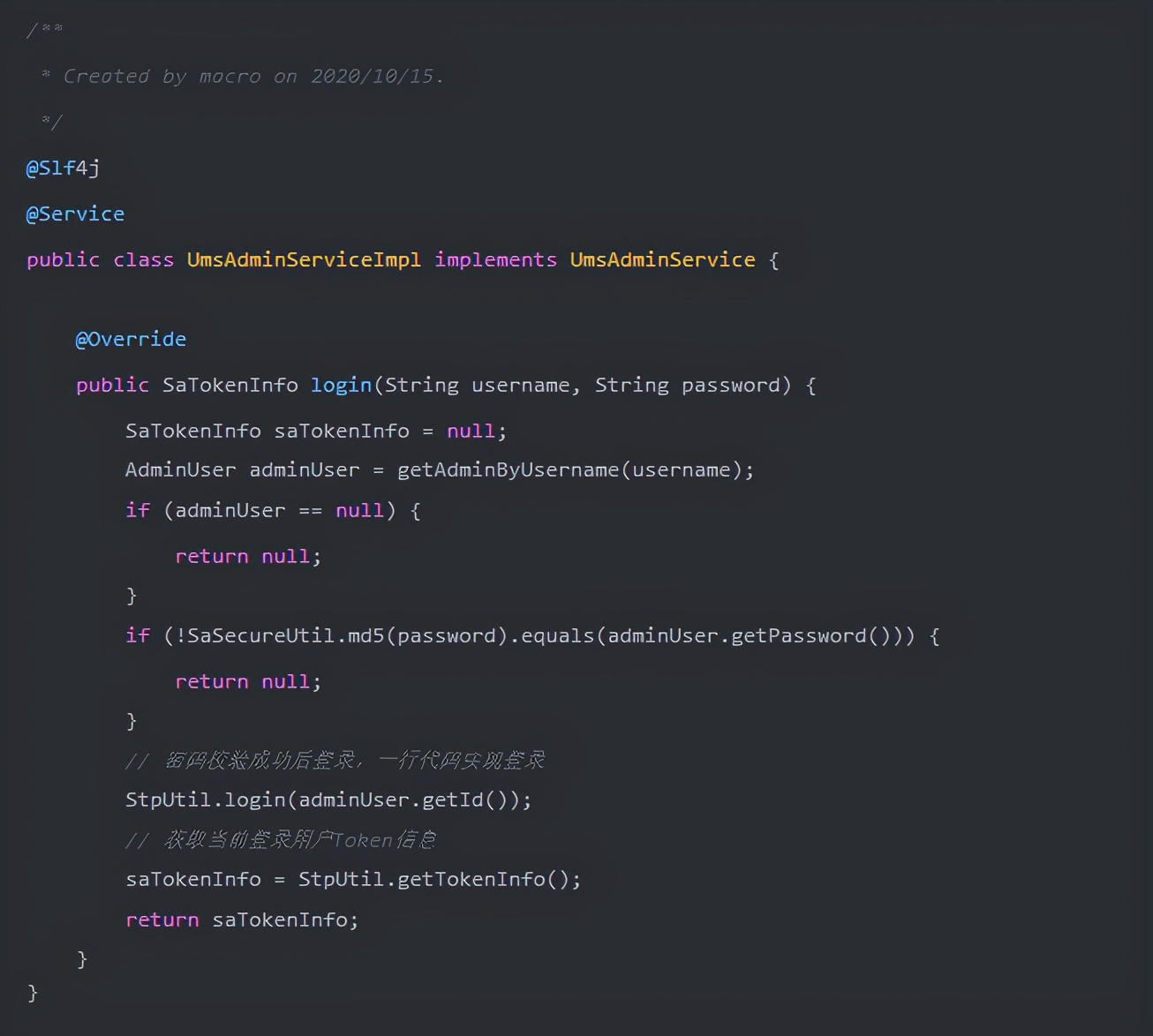 再见Spring Security！推荐一款功能强大的权限认证框架