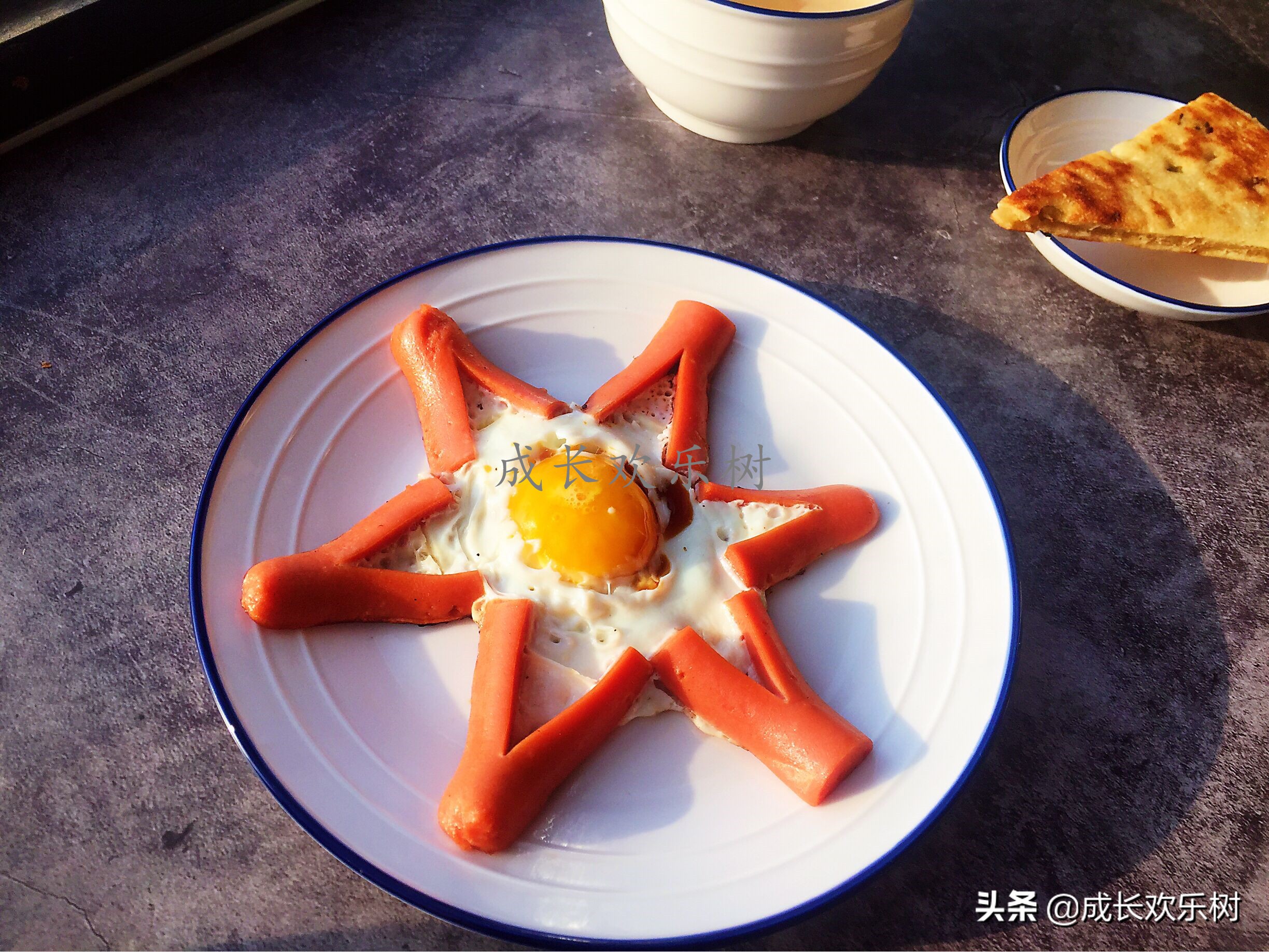 The Spring Festival besides meal of the eve of the lunar New Year, still breakfast wants to do! Simple and good-looking delicious, child husband likes! 