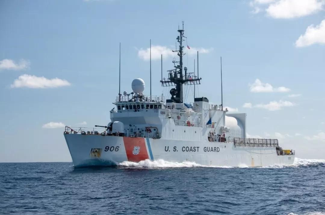 超长臂管辖！美海岸警卫舰队跑到西太平洋，用重机枪指向中国渔船