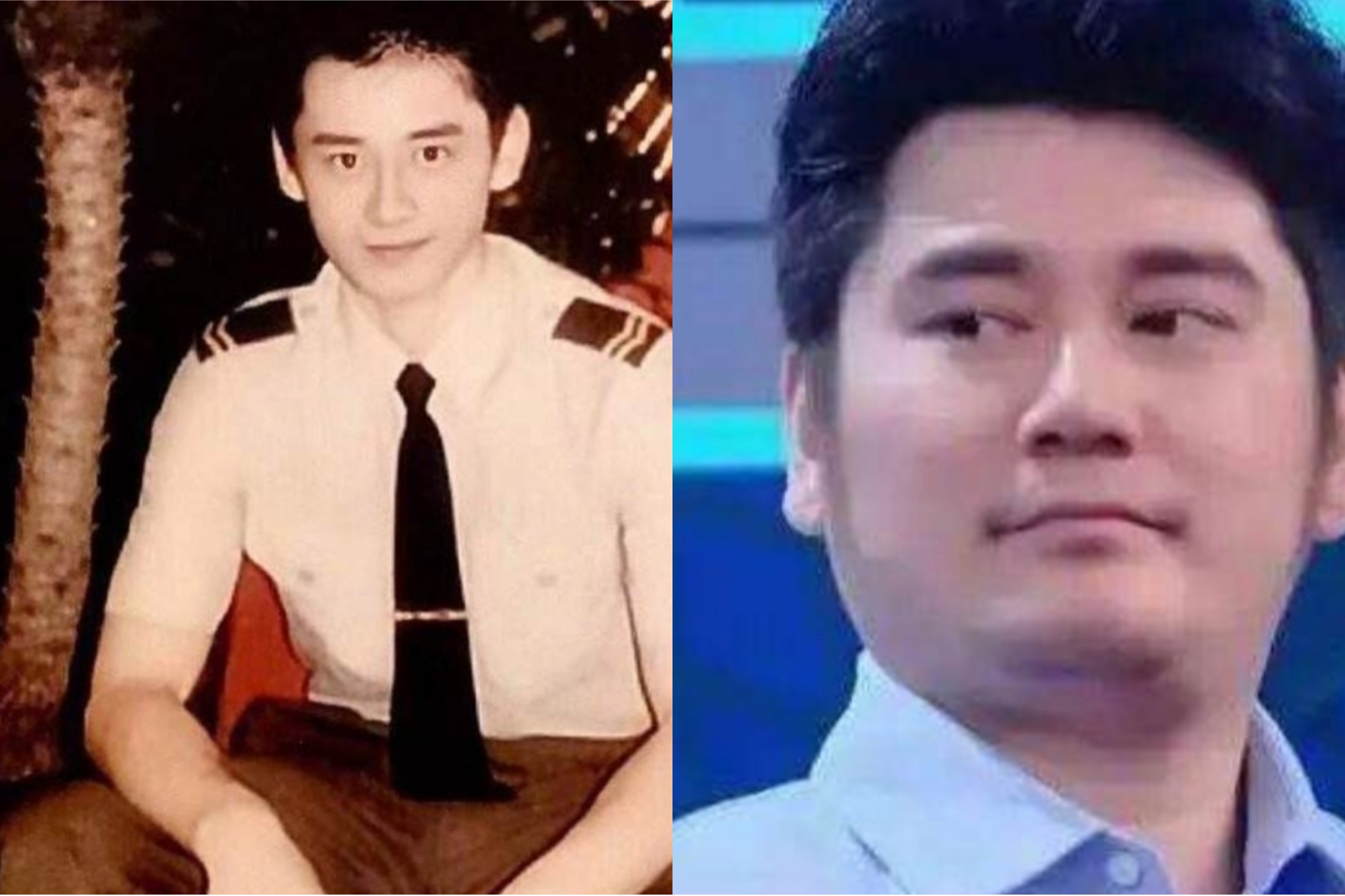 钱枫胖出新高度圆脸胖成梯形脸脖子看不出见袁姗姗笑得好娇羞