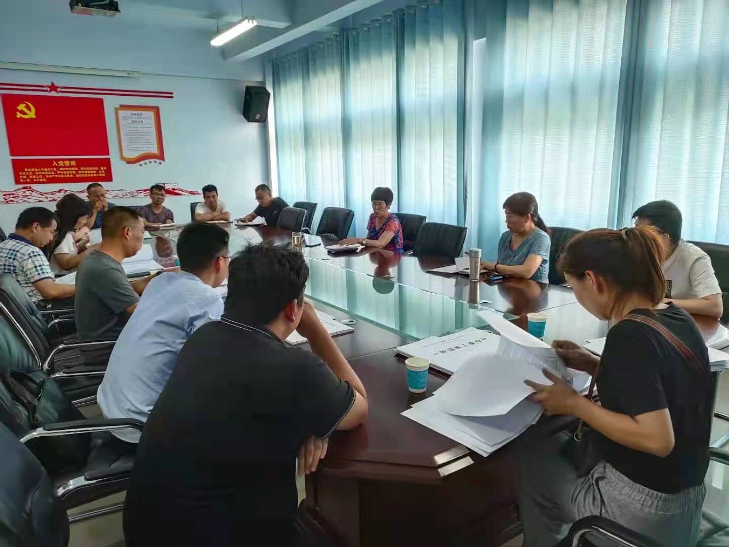 荥阳市交通运输局召开2021年农村公路建设项目推进会