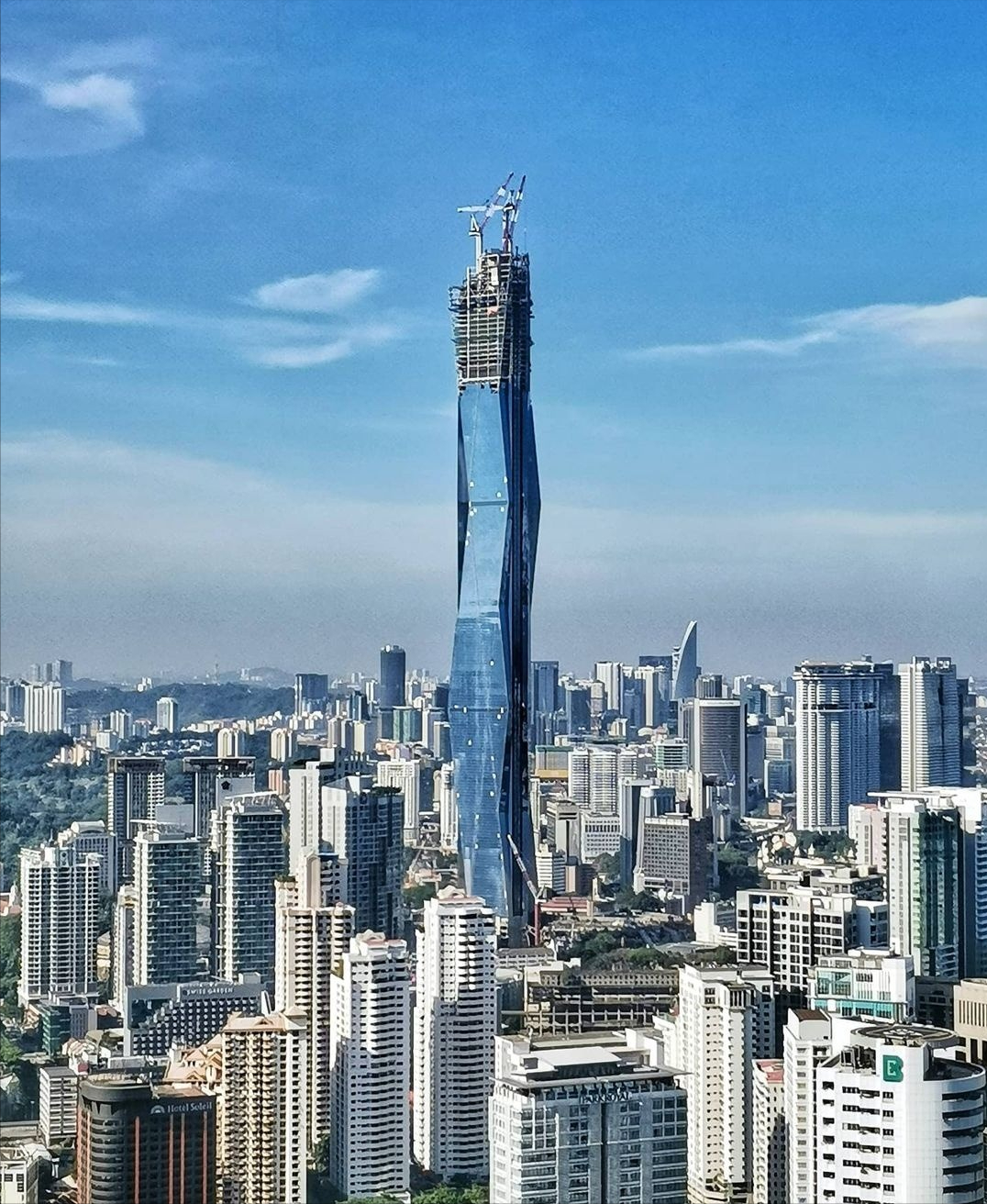 设计高635米！PNB118大厦，今年建成，将成世界第