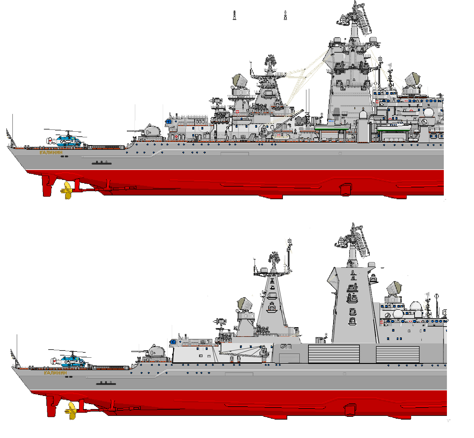 架空：苏联海军的隐身尝试，北冰洋的幽灵，纳西莫夫号隐身巡洋舰