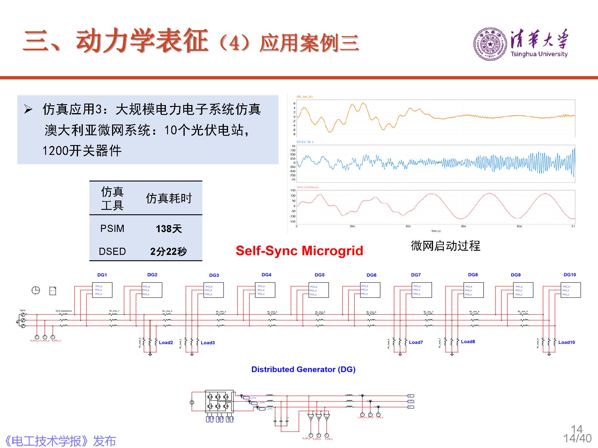 清華大學電機系趙爭鳴教授：大容量電力電子混雜系統(tǒng)動力學表征