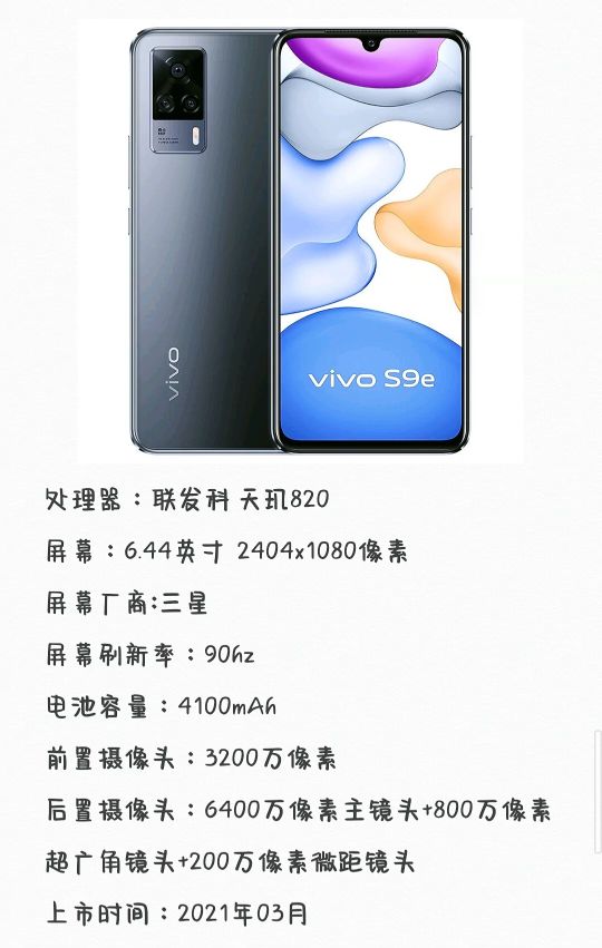 vivo S系列手机发展史