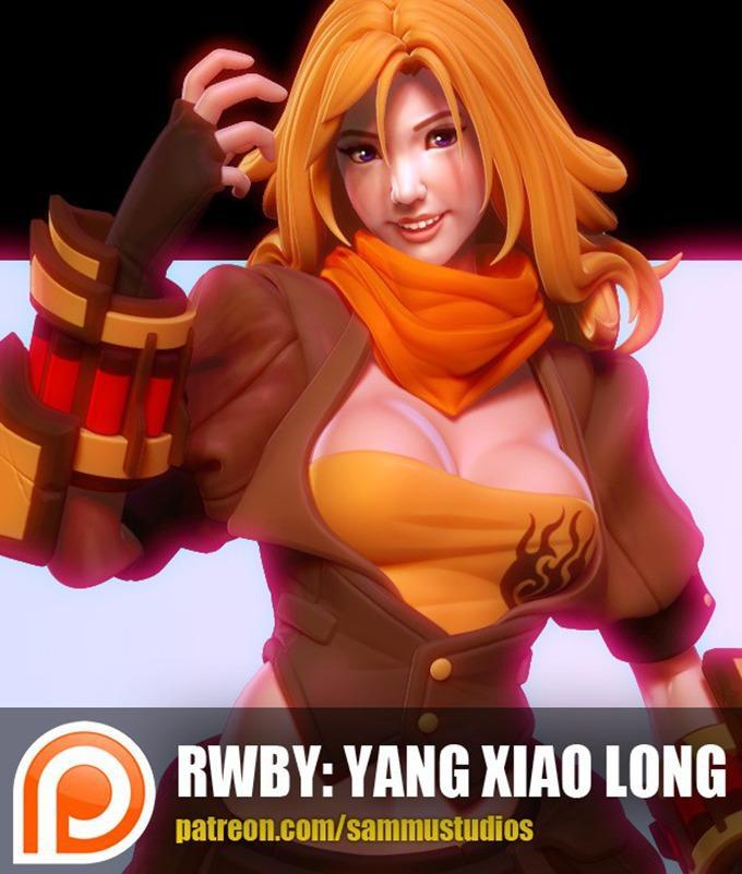 教学｜ZBrush不同种类头发的雕刻教程，做建模界的弄潮儿