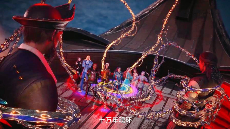 斗罗大陆164集：强敌来袭，深海魔鲸登场，实力在十万年魂兽之上
