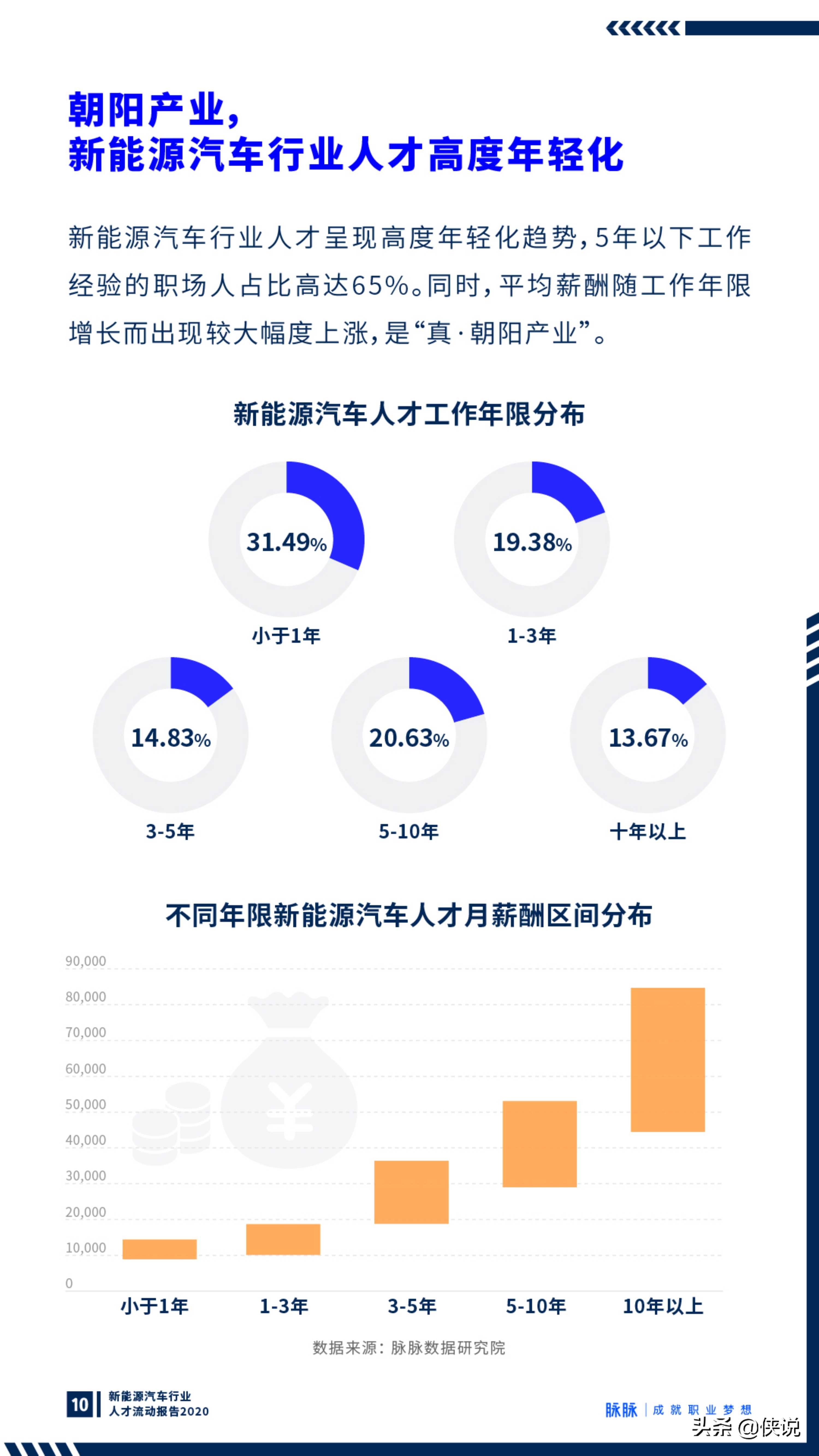 向新而生：新能源汽车行业观察报告2020（脉脉）