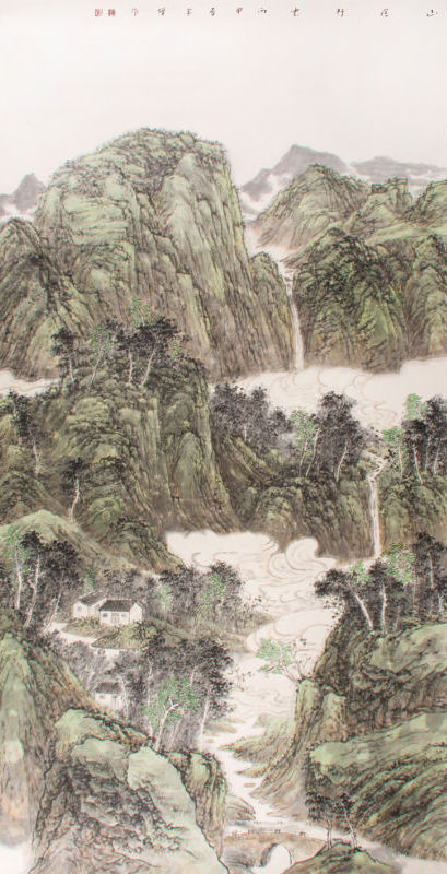 秀美尽在山水间——著名画家朴陈作品欣赏