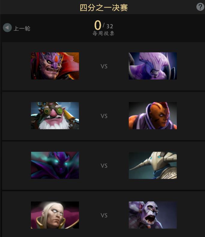 DOTA2至宝投票：幽鬼卡尔双双冲冠，新一周四强大战