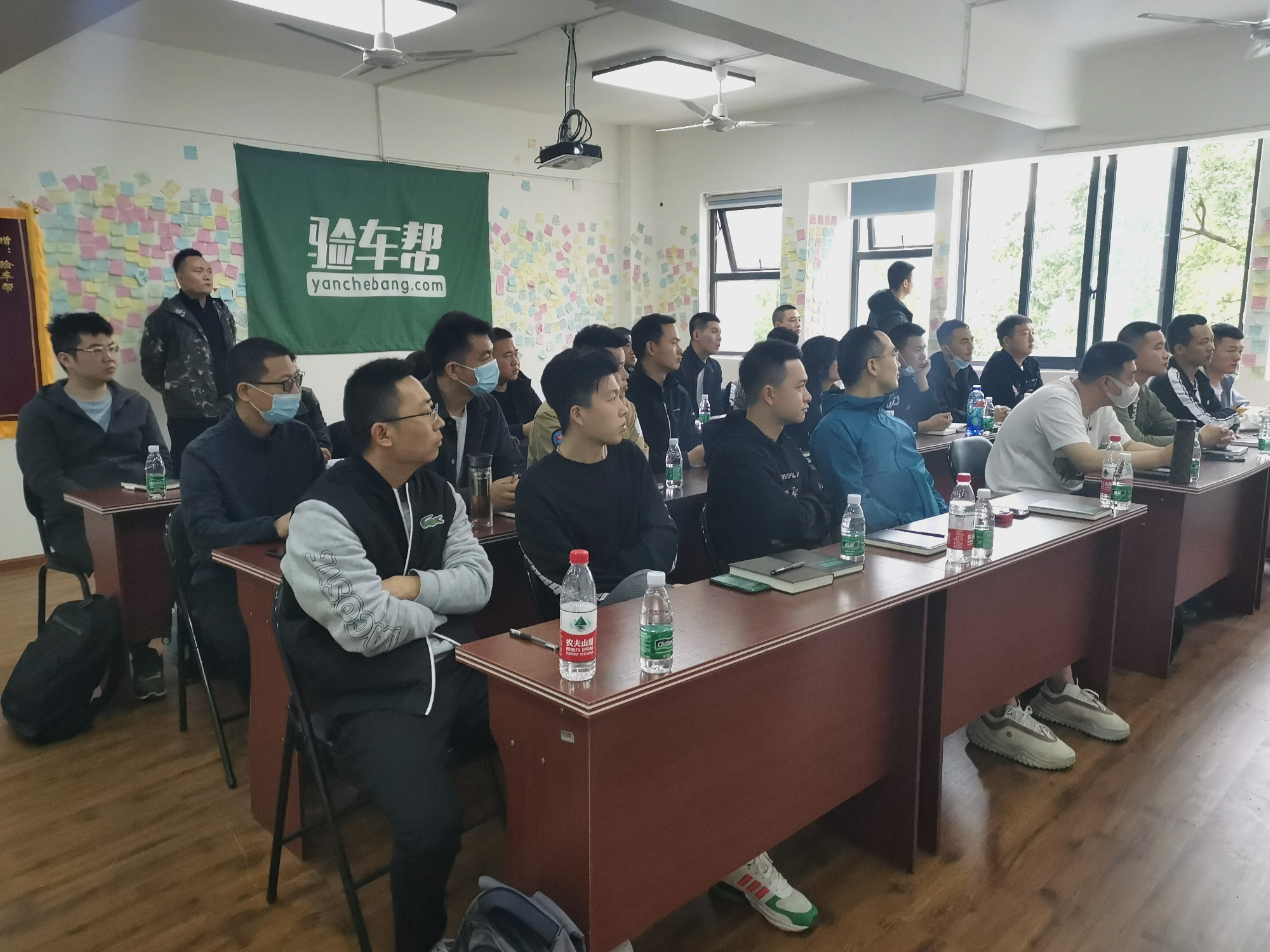 這次來進修的車商居多，二手車大有可為