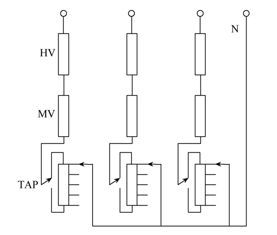 一种高可靠性的中性点调压自耦变压器设计