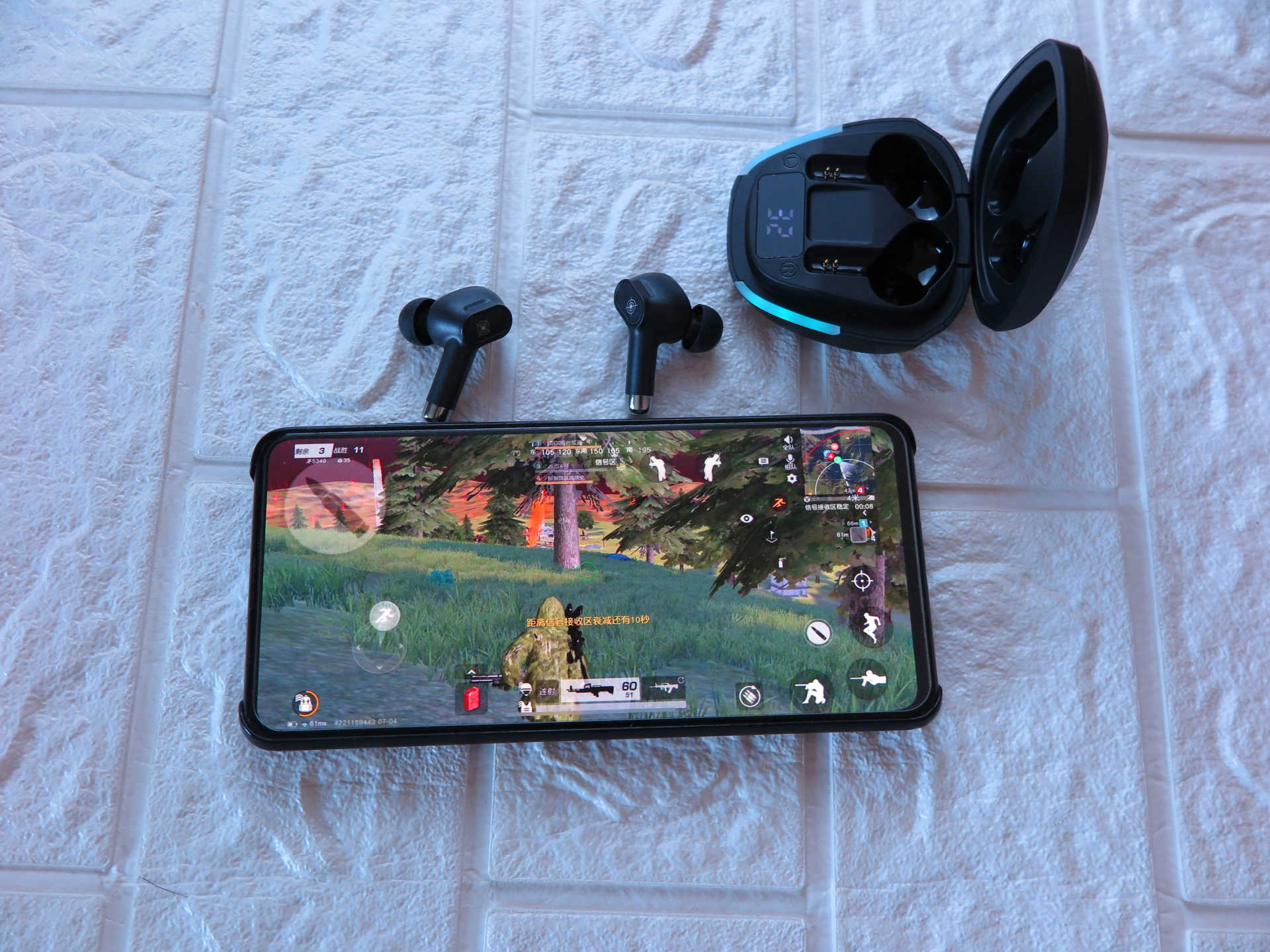 延迟极低，游戏很爽，西圣真无线蓝牙游戏耳机体验