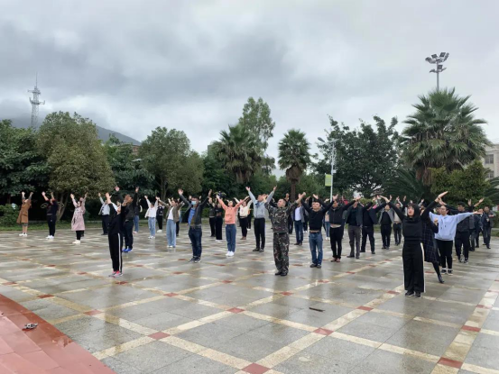 工间操培训进乡镇 普及运动健康理念
