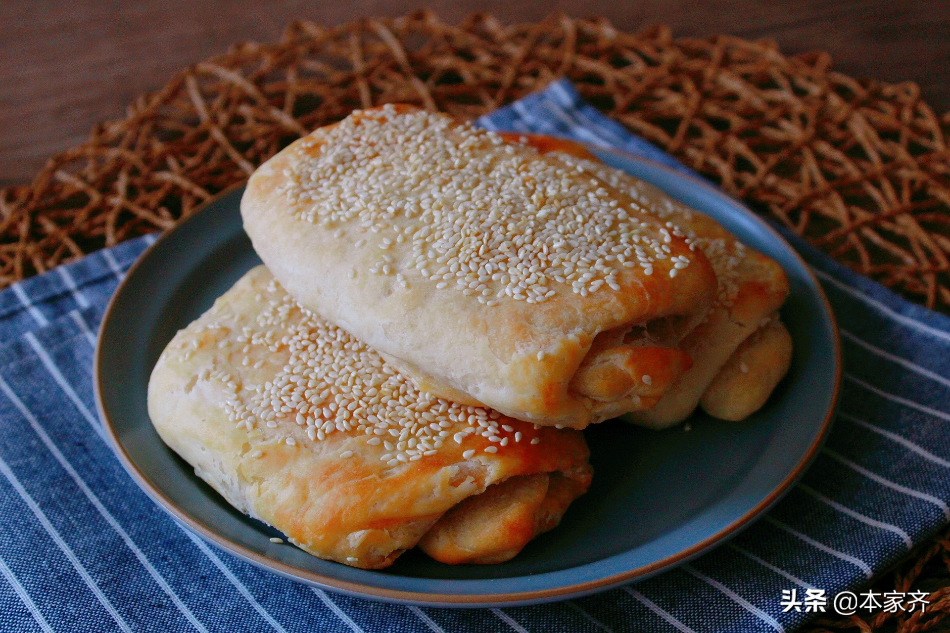 一個128層的烤餅是這樣做成的！ 酥鬆又醇香，推薦給所有人