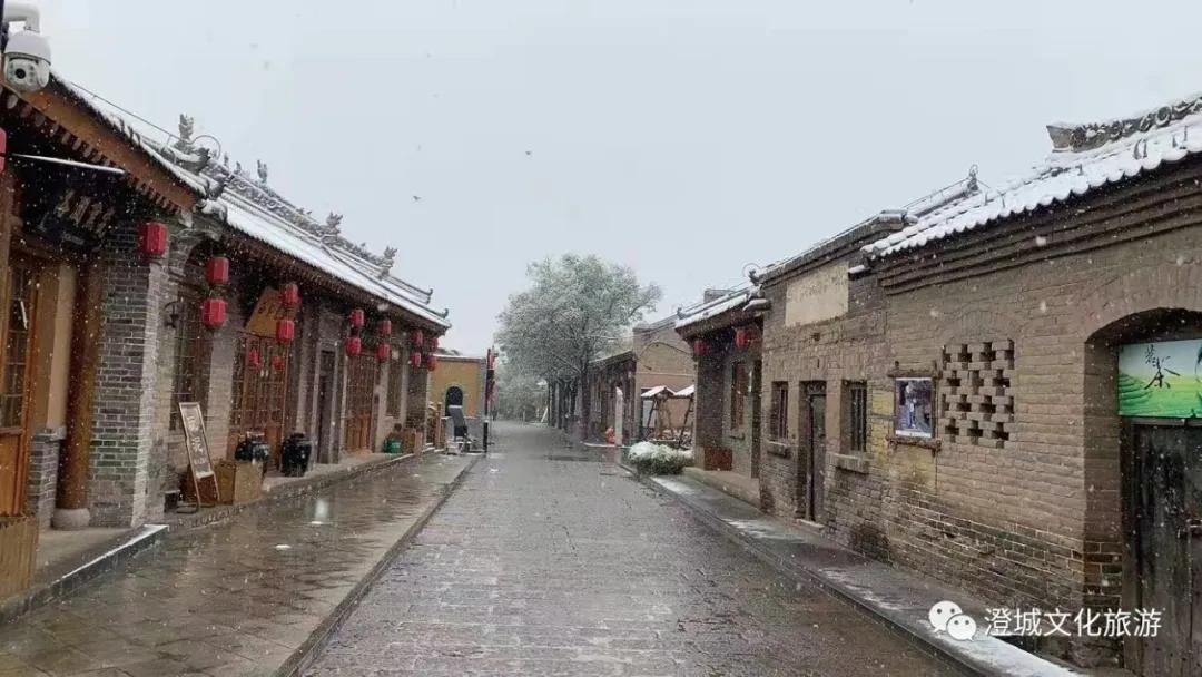 初雪澄城，来自各景区的绝美雪景，请查收
