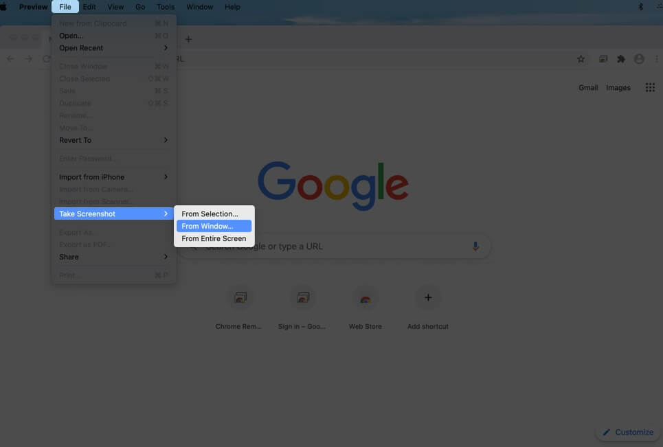 如何在Mac上进行屏幕截图