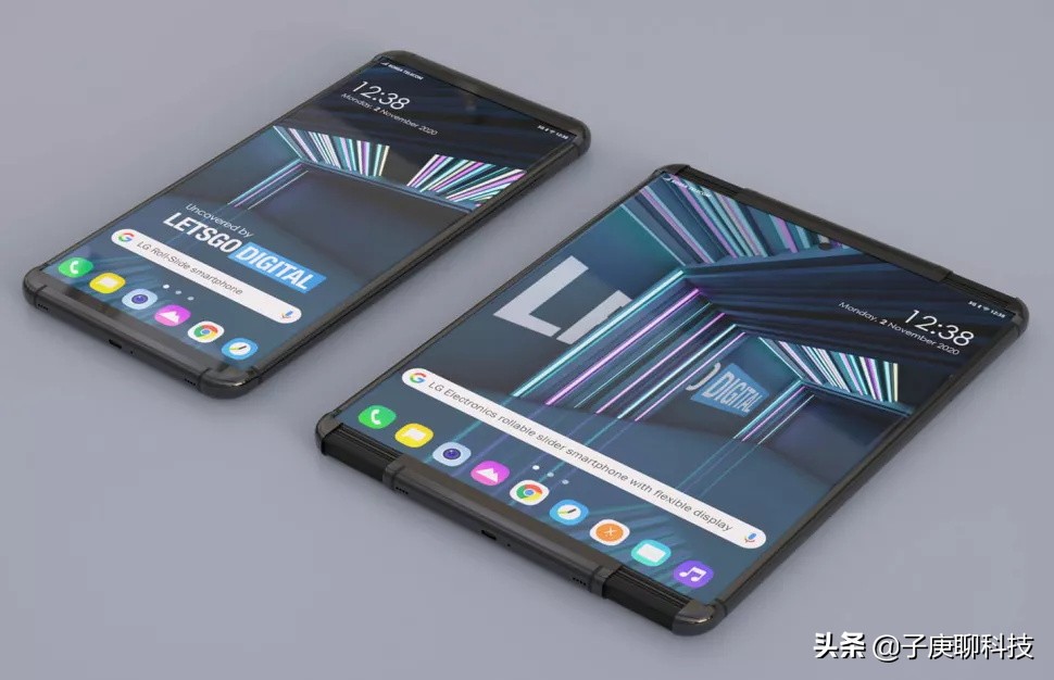 LG Rollable可能撼动可折叠手机市场，新的全面屏设计