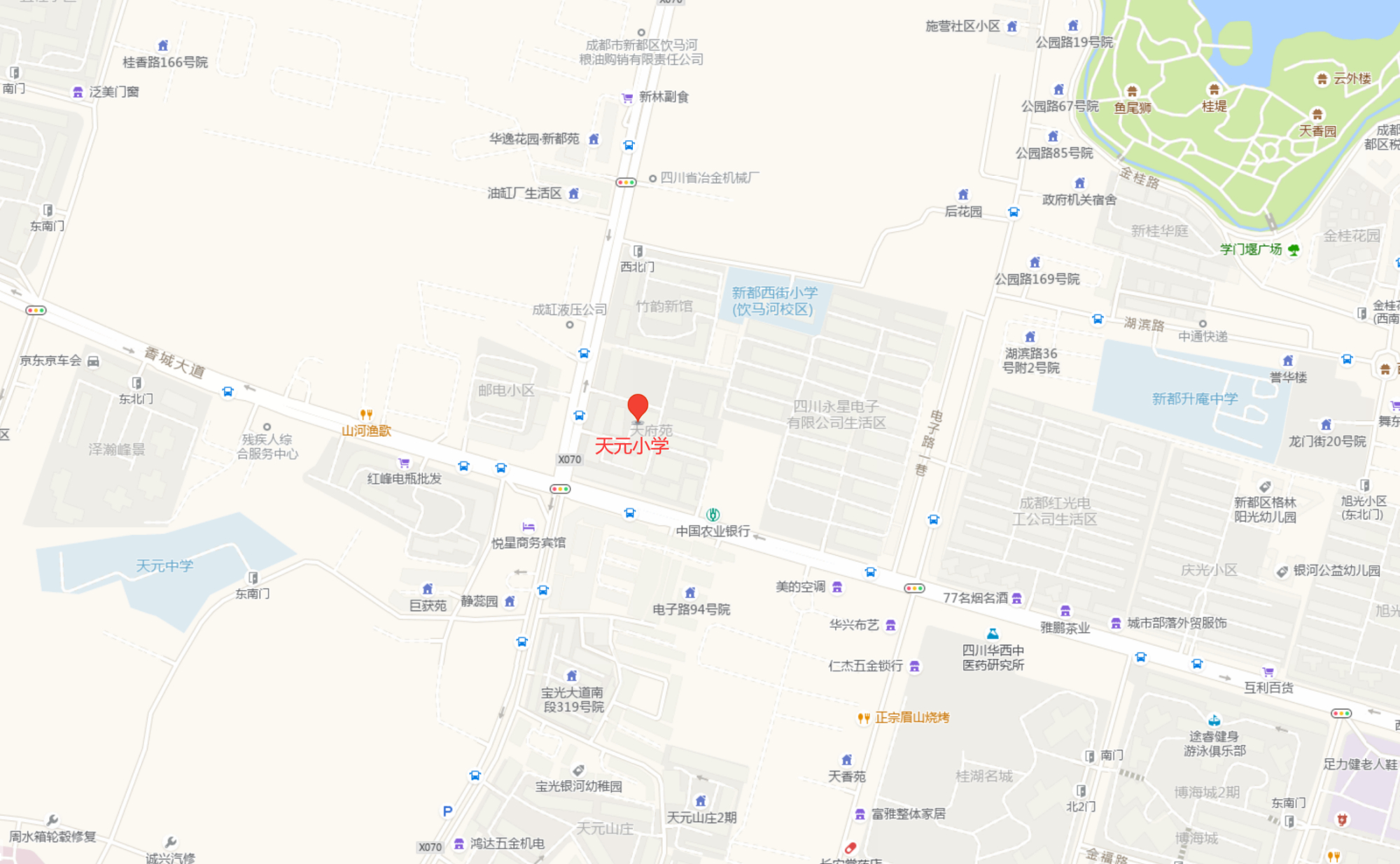 成都市新都區(qū)天元小學怎么樣?改擴建項目(圖1)