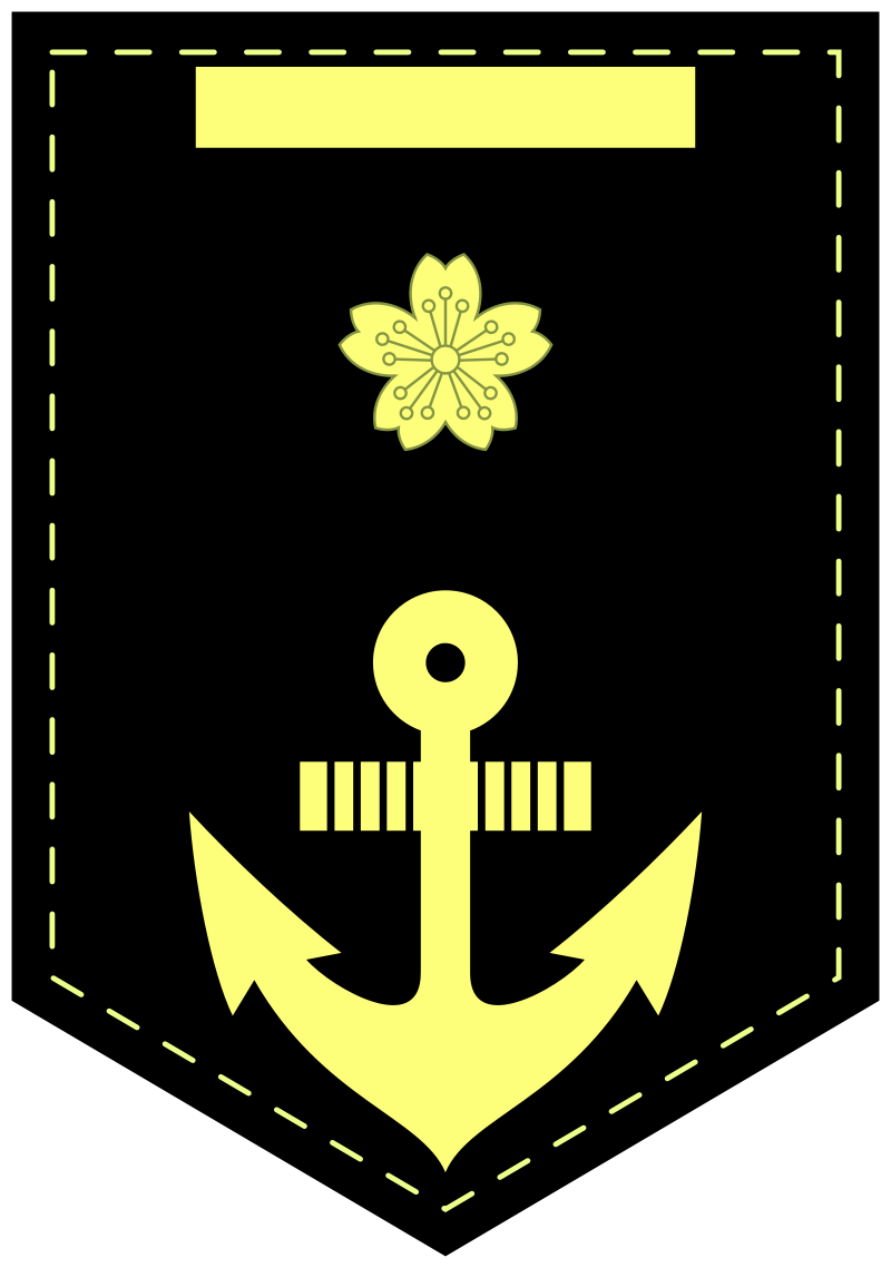 各国军衔标识：日本