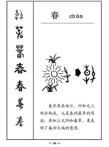 汉字演变五百例 第一部 1页到100页 资讯咖