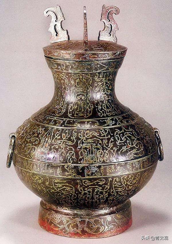 河北出土的一个铜壶，距今有2100多年，上面有32个“密码文字”
