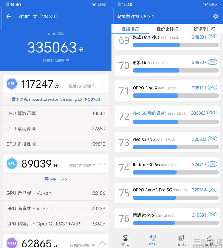 开创5G颜值时代：vivo S6评测