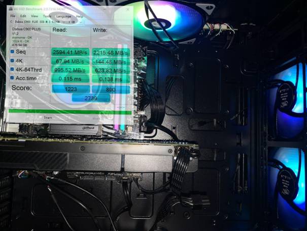 4秒启动Windows11-大华C900 PLUS (NVMe)固态硬盘评测