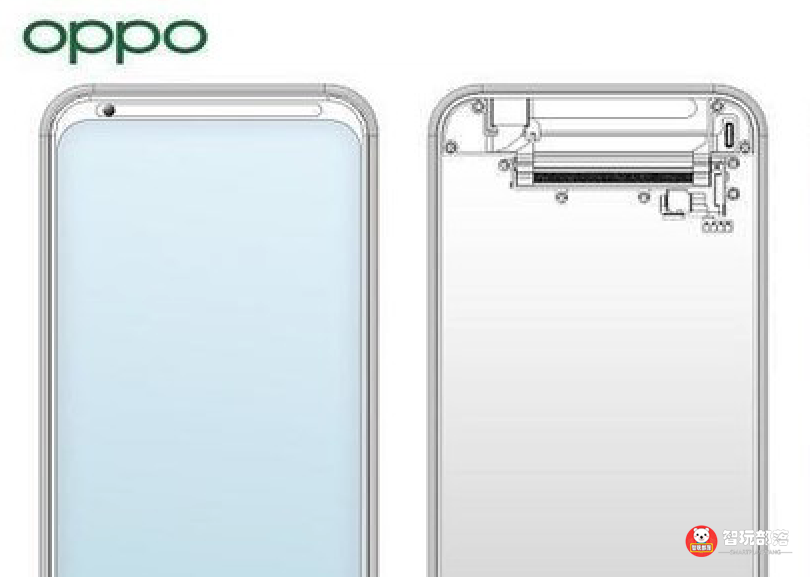 OPPO手机新专利曝光：电动横向滑轨+前置摄像头布局？