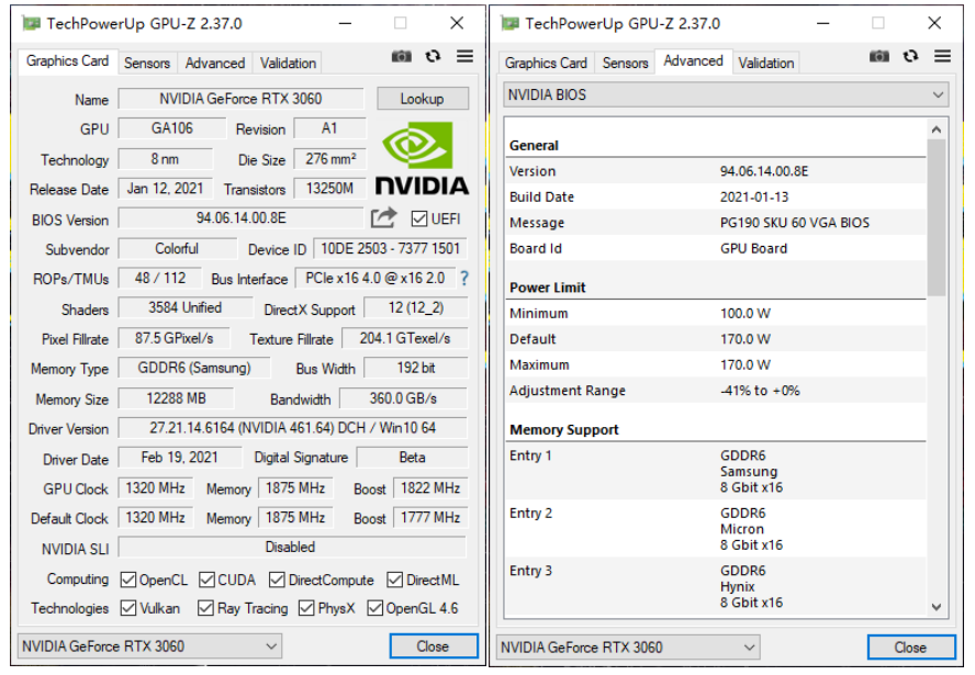 RTX 3060显卡首测：12GB超大显存，意欲何为？