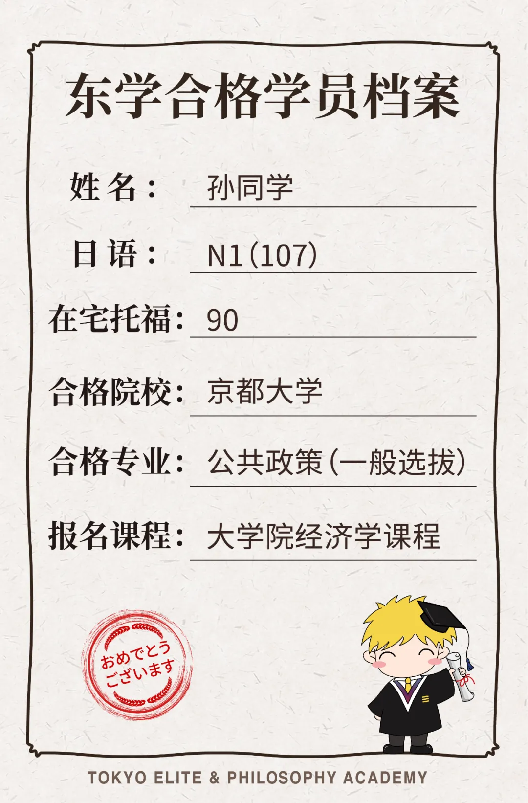 日本考研：京大放榜！东学丰收！合格喜报又来啦