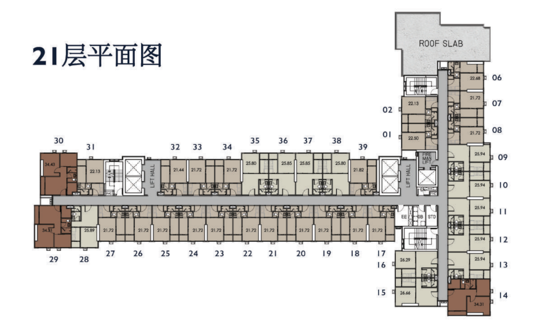 泰国曼谷素坤逸公寓丨The Origin E22